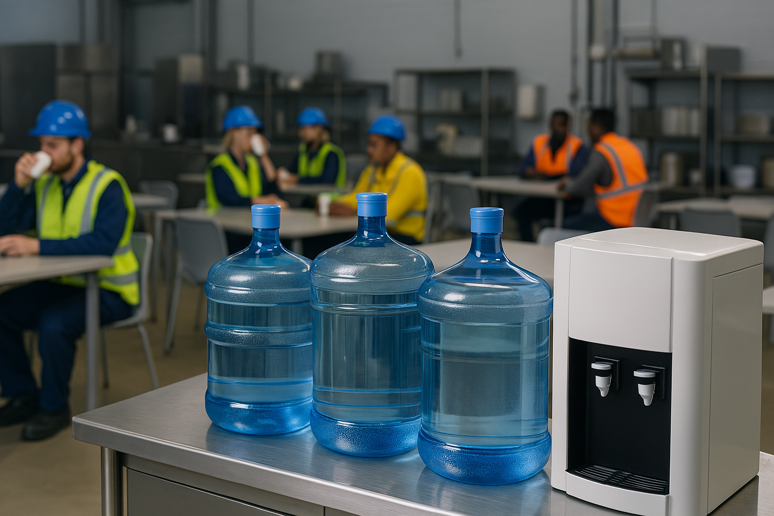 Agua purificada para cocinas industriales en parques de Querétaro