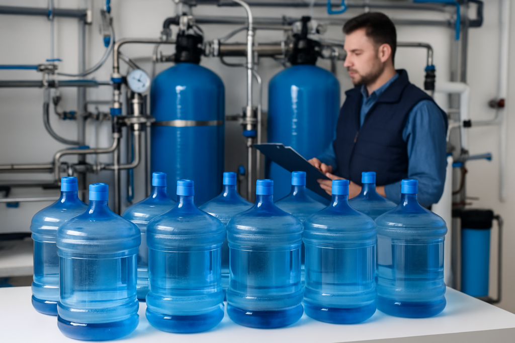 garrafones de agua purificada de 20 litros