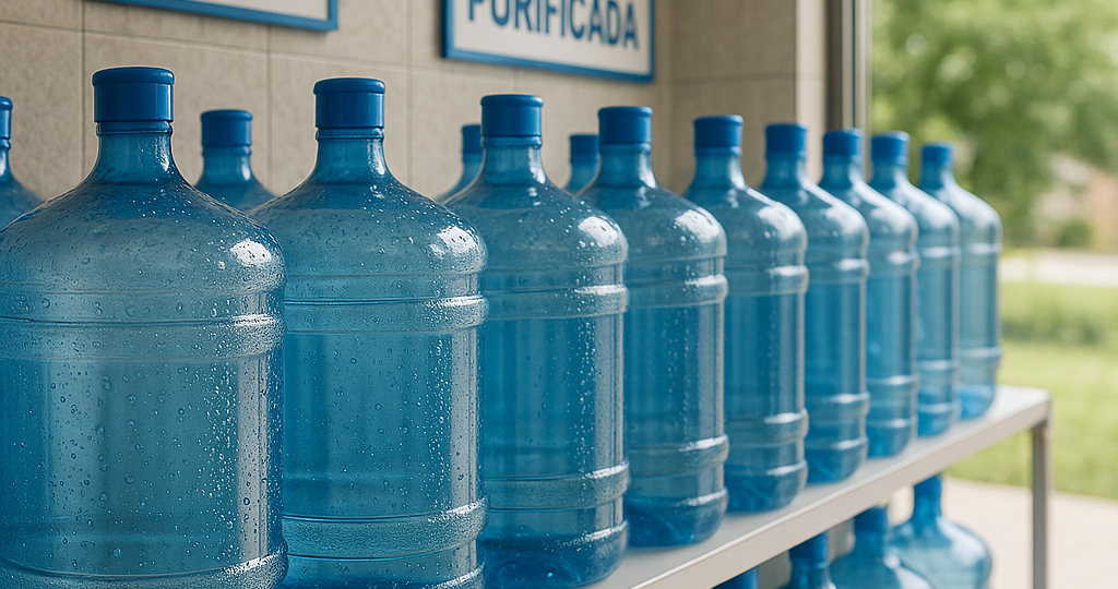 Garrafones de agua purificada apara empresas