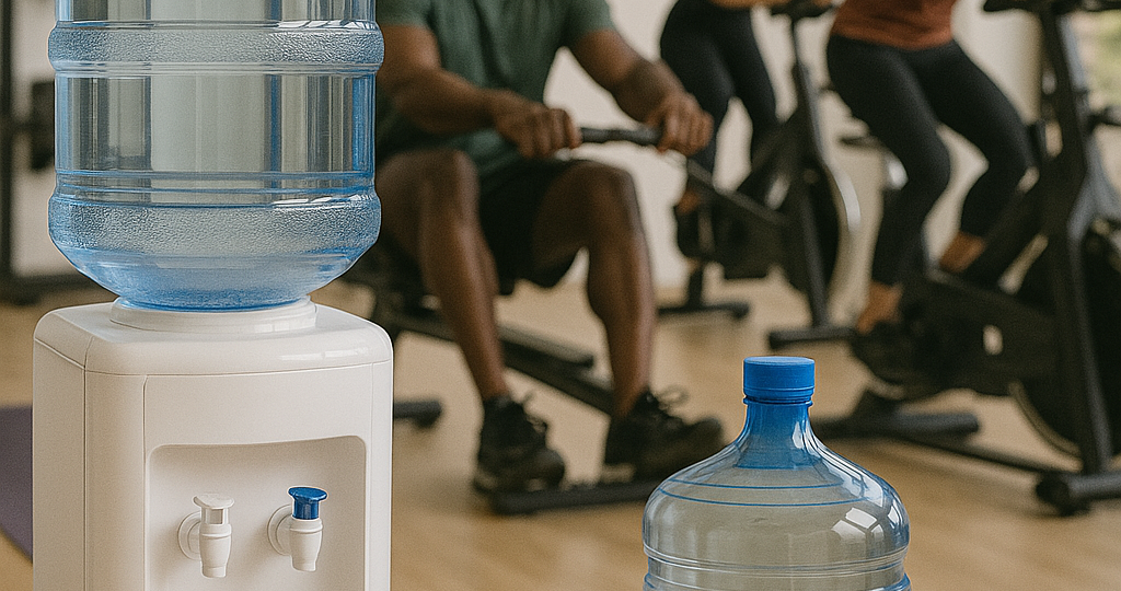 Garrafon de agua para club de nutricion