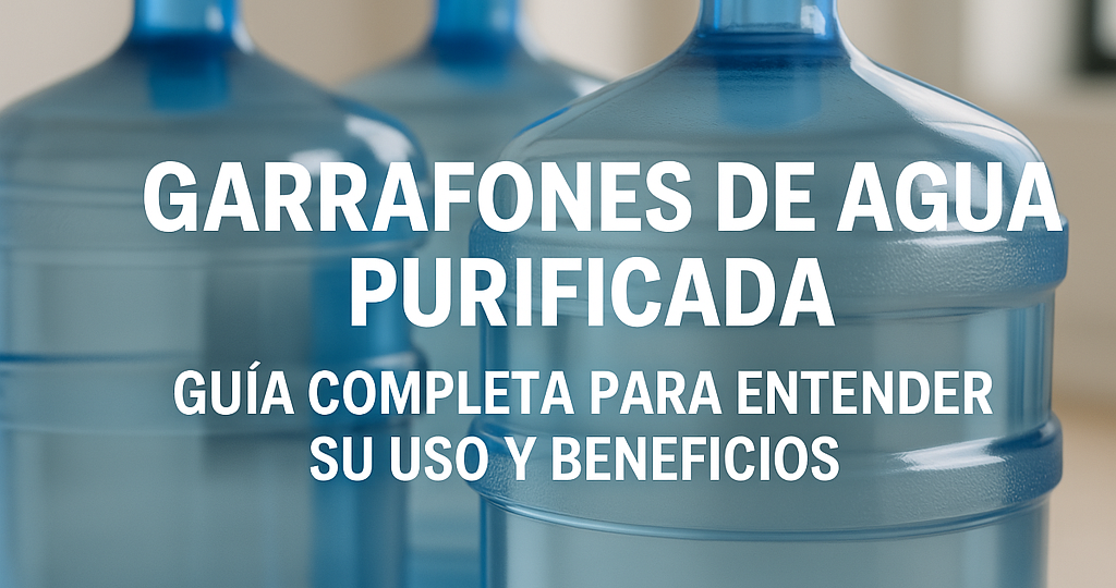 Garrafones agua purificada