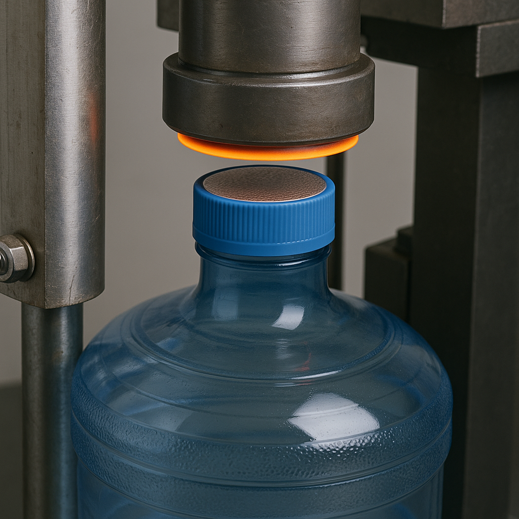 Garrafones de agua sellados que usan liner