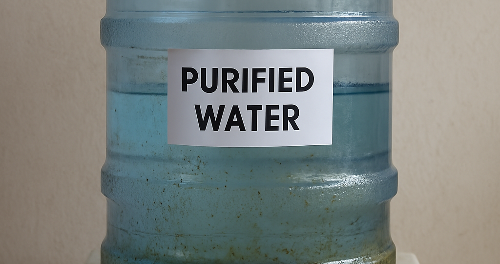 Los garrafones de agua