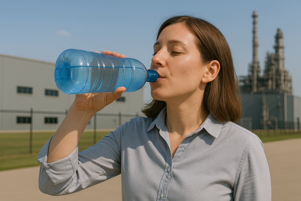 Agua purificada en la industria