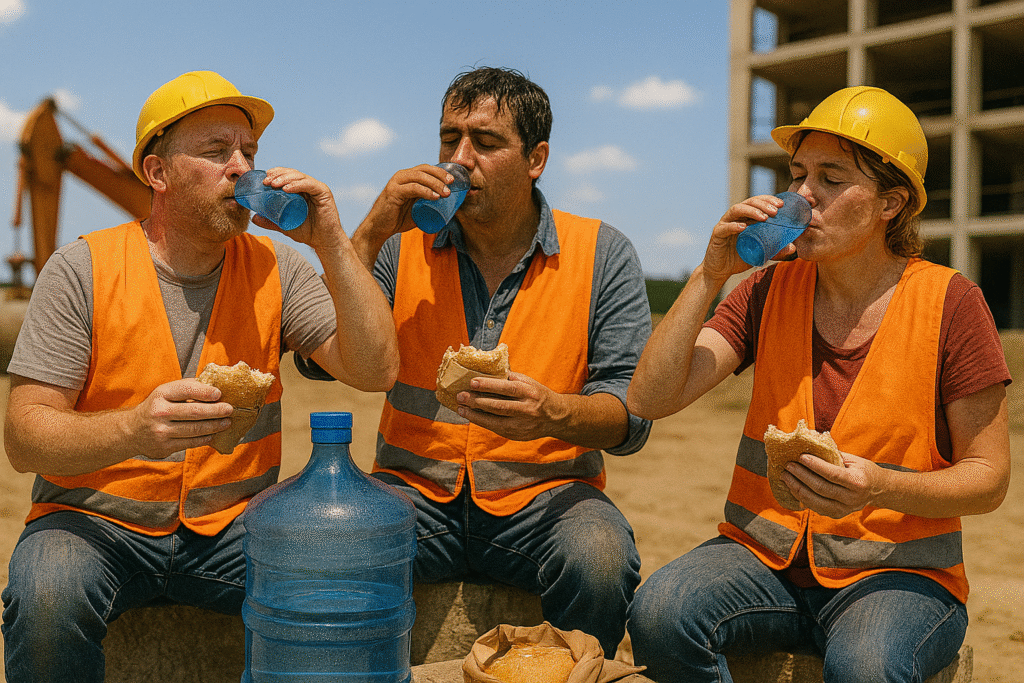 La deshidratacion en tus trabajadores