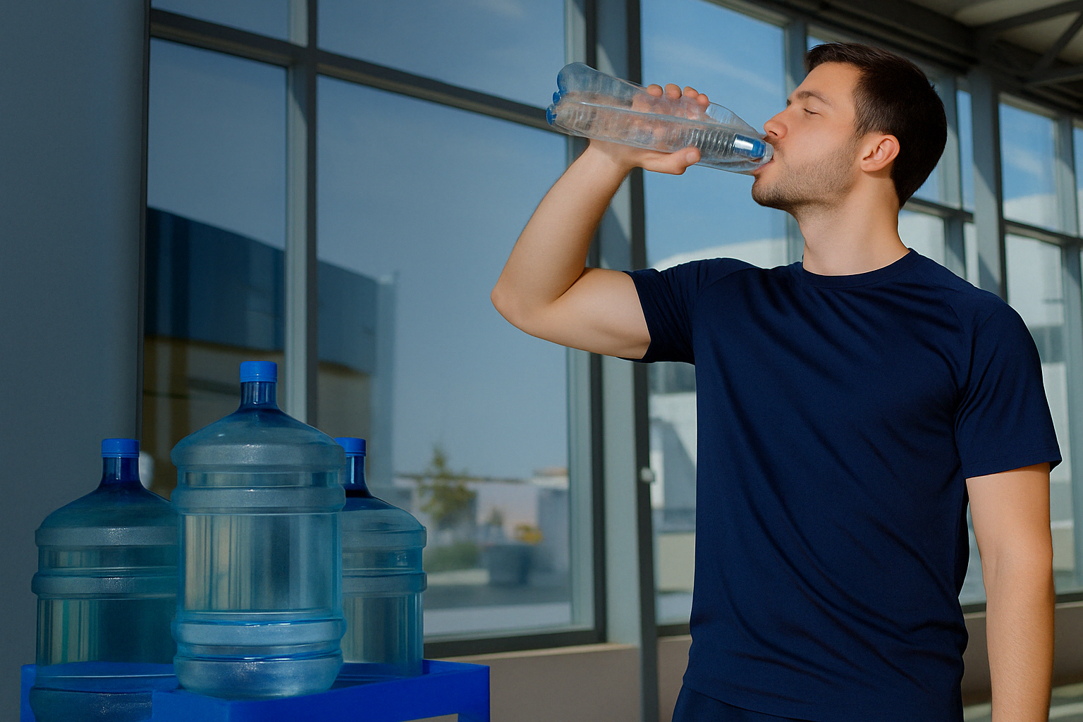 agua para centros deportivos