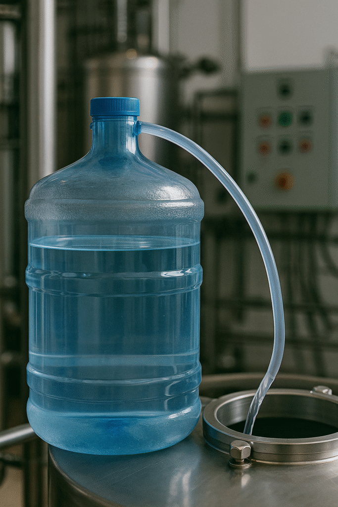 garrafones de agua para entorno industrial quimico