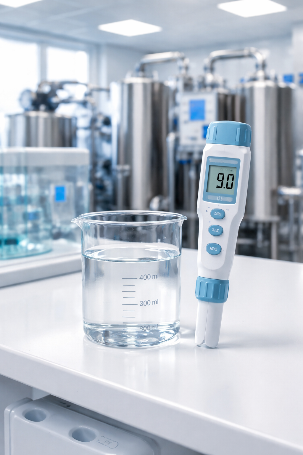 Control de niveles de pH en el suministro de agua alcalina Aqualina-T