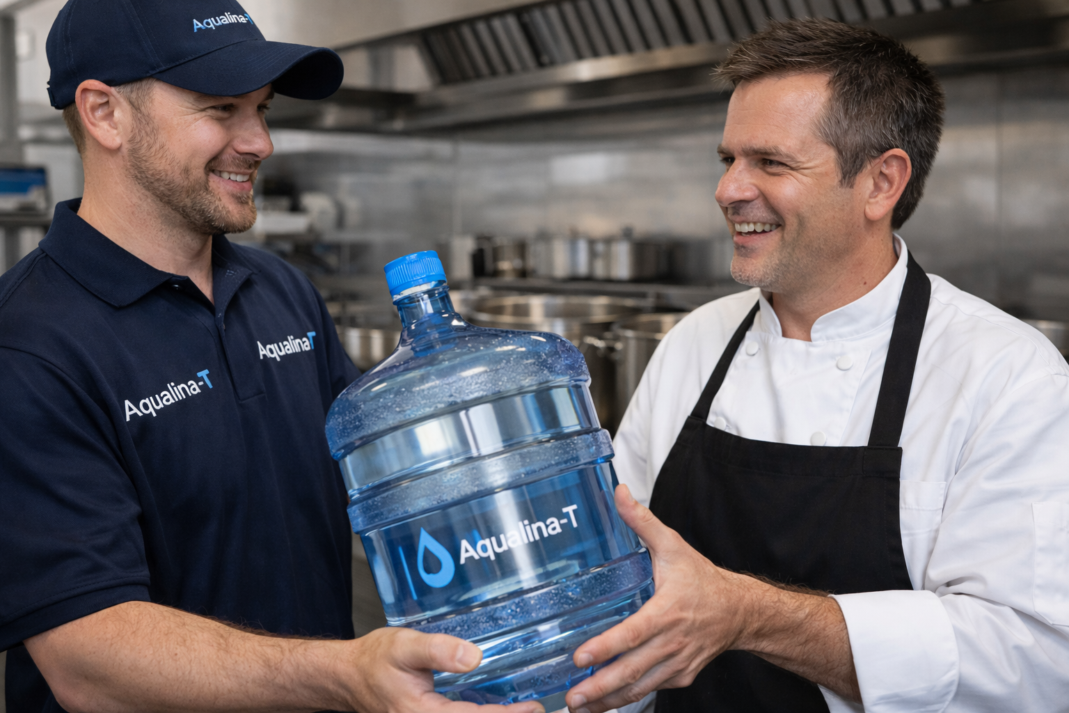 Aqualina-T es el mejor proveedor de agua purificada para cocinas industriales