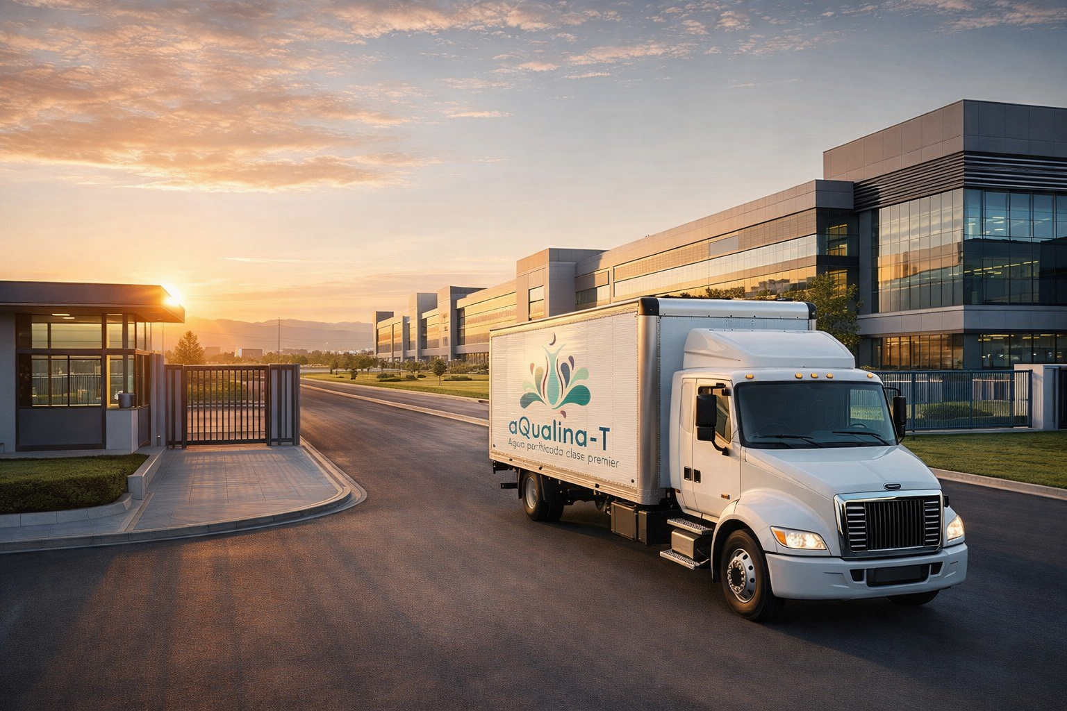 Proveedor de agua purificada para parques industriales — suministro B2B Querétaro Aqualina-T