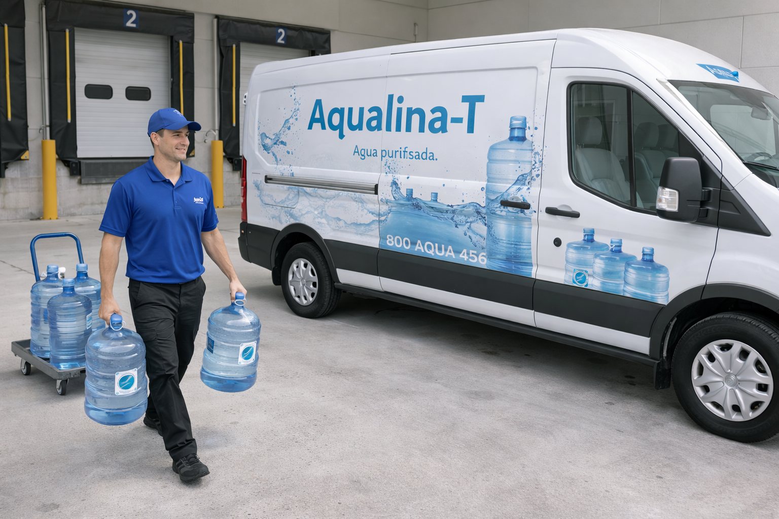 Entrega garantizada de agua purificada para clínicas y sanatorios