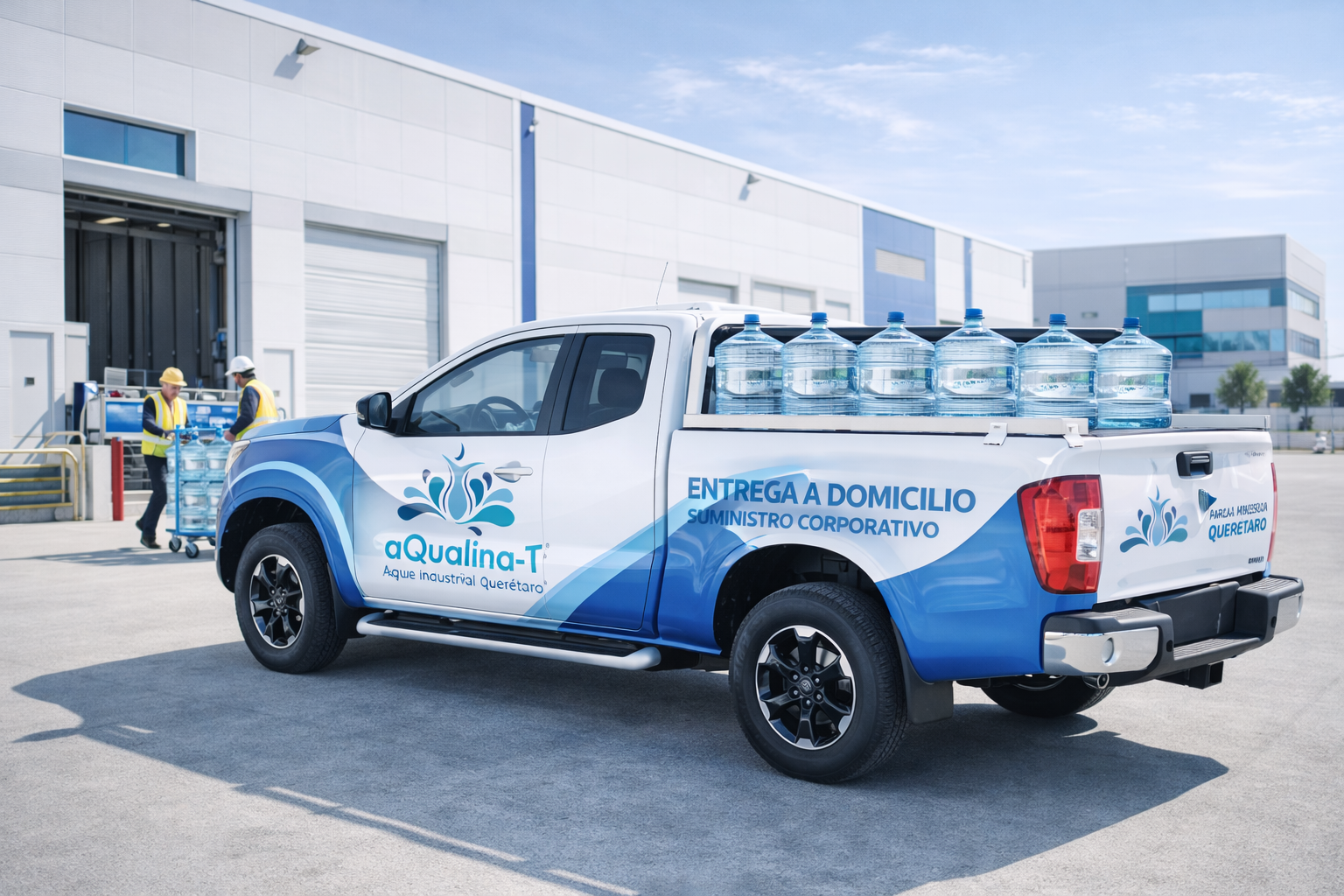 Logística y entrega de garrafones de agua purificada a domicilio y empresas en Querétaro