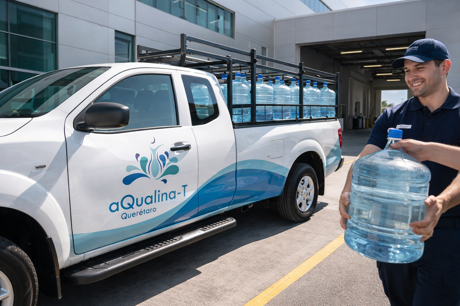 Logística de un proveedor de agua purificada para empresas en parques industriales de Querétaro