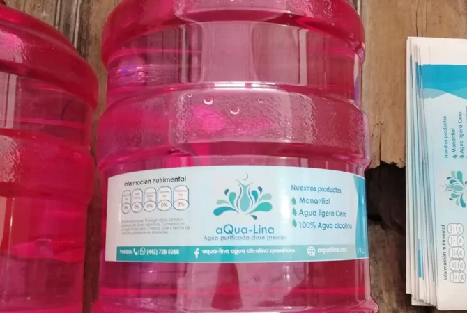 Servicio de agua purificada para negocios de tiendas